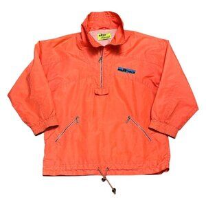 ELHO FREESTYLE Vintage Surf Skate Oversized Windbreaker Waterproof Jacket Men XL